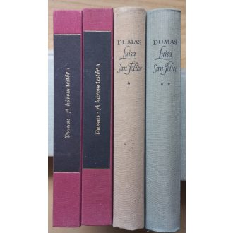 Alexandre Dumas két kétkötetes regénye