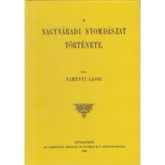 A nagyváradi nyomdászat története