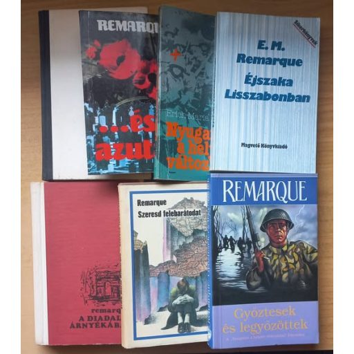 Erich Maria Remarque könyvcsomag