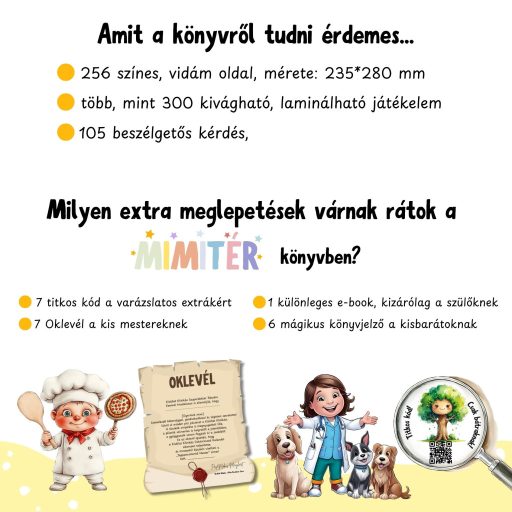 Mimitér - szerepjátékos könyv gyerekeknek