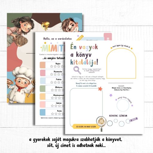 Mimitér - szerepjátékos könyv gyerekeknek