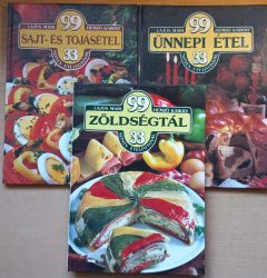 99 étel – 33 színes ételfotóval sorozat 3 kötete
