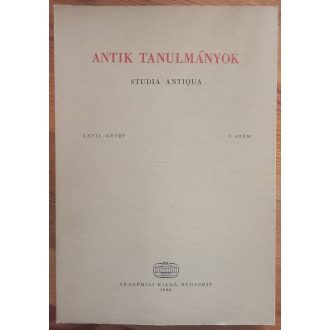 Antik tanulmányok 1980/2