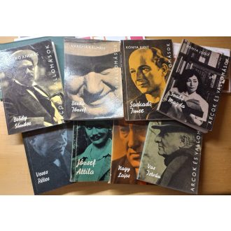 Arcok és vallomások sorozat 8 kötete egyben