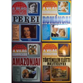 A világ legjei-sorozat 4 kötete