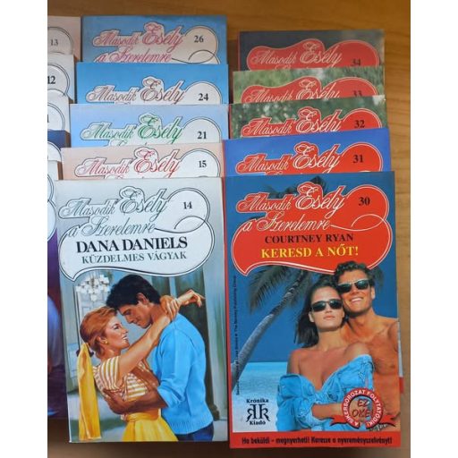 Második esély a szerelemre könyvsorozat 