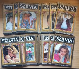 Szilvia szerelmes regényfüzet-sorozat 