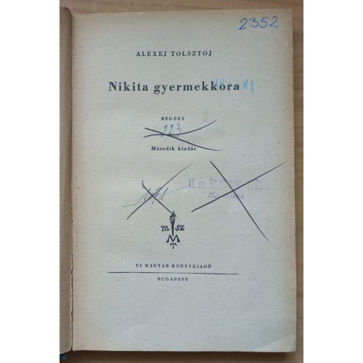 Alekszej Tolsztoj három regénye