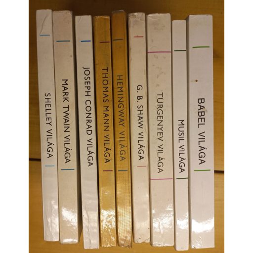 Az Írók világa sorozat 9 kötete egyben